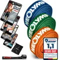 Produktbild: Fitnessbänder Set Stoff - waschbare Resistance Bands Widerstandsbänder Kraftt...