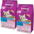 Produktbild: WHISKAS Adult 2x7 kg - Trockenfutter für ausgewachsene Katzen, mit leckerem Thunfisch