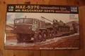Produktbild: Trumpeter __ MAZ-537G intermediate type w/ MAZ/ChMZAP 3247G semitrailer __ M1:35