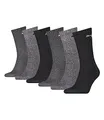 Produktbild: PUMA unisex Sportsocken Tennissocken Freizeitsocken Sport Crew 7312 6 Paar, Farbe:Grau, Menge:6 Paar (2x 3er Pack), Größe:47-49, Artikel:-207 anthracite/grey