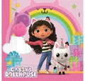 Produktbild: Procos Stoffserviette Gabby's Dollhouse - 20 Servietten - ca. 33 x 33 cm