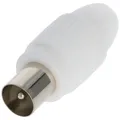 Produktbild: Goobay Koax-Stecker mit Schraubbefestigung - schraubbarer Koax-Stecker aus Kunststoff