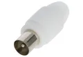 Produktbild: Goobay Goobay Koax-Stecker mit Schraubbefestigung - schraubbarer Koax-Stecke HDMI-Kabel