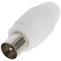 Produktbild: Goobay Koax-Stecker mit Schraubbefestigung - schraubbarer Koax-Stecker aus Kunst