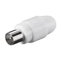 Produktbild: Koax Stecker TV SAT Koaxial Antennenstecker Kupplung Schraubbefestigung