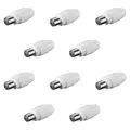 Produktbild: 10x Antennen Stecker IEC KOAX gerade Koaxial TV männlich SAT kaoxial HD Kabel