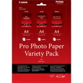 Produktbild: Canon PVP-201 Auswahl Professionelles Fotopapier Platinum A4, Premium matt A4, Luster A4 - je 5 Blatt