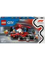 Produktbild: LEGO City 60443 F1 Boxenstopp mit Boxencrew und Ferrari Flitzer