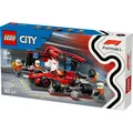 Produktbild: LEGO F1 Boxenstopp mit Boxencrew und Ferrari Flitzer (60443, LEGO City) (60443)