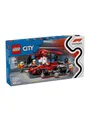 Produktbild: LEGO System A/S, City Project Alicia 2025, F1® Boxenstopp mit Boxencrew und Ferrari Flitzer 9fc209cc50a3948b