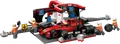 Produktbild: LEGO 60443 - LEGO City F1 Boxenstopp mit Boxencrew und Ferrari Flitzer