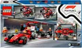 Produktbild: LEGO® F1® Boxenstopp mit Boxencrew und Ferrari Flitzer (60443), LEGO City