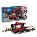 Produktbild: LEGO® CITY 60443 F1® BOXENSTOPP MIT BOXENCREW UND FERRARI FLITZER NEU OVP