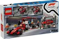 Produktbild: LEGO® City 60443 F1® Boxenstopp mit Boxencrew und Ferrari Flitzer