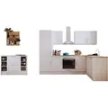 Produktbild: Respekta Landhaus Winkelküche Anton 280 x 172 cm mit Kücheninsel Lärche Weiß