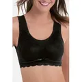 Produktbild: Anita since 1886 Bügelloser BH Essential Lace (1-tlg) Bralette - Blickdicht - Nahtlose Verarbeitung, Bequeme, breite Träger schwarz XS