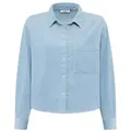 Produktbild: Marc O'Polo DENIM Langarmbluse Cordbluse loose fit mit lässiger Bubble-Struktur M (38)