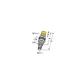 Produktbild: Turck Sensor NI10U-M12-AN6X-V1131 Induktiv 1634795 Sensor