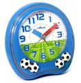Produktbild: Kinderwecker Fußball Wecker Blau Jungen Ohne Ticken Einschulung - Atlanta 1719-5