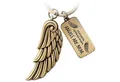 Produktbild: FABACH Schlüsselanhänger Engelsflügel Angel mit Gravur - Angels Are Near - Schutzengel Geschenk