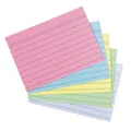 Produktbild: herlitz Karteikarten A6 14,9 x 10,9 cm, liniert, 5 Farben, 200 Stück