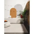 Produktbild: benuta Outdoorteppich Mars, rechteckig, Höhe: 6 mm, Outdoor Teppich, Wetterfest, Balkon, Garten, Terrasse, Küche weiß rechteckig | 200 cm x 290 cm x 6 mm