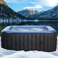 Produktbild: BRAST Whirlpool aufblasbar MSpa Tekapo | für 4 & 6 Personen | In-Outdoor Pool