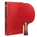 Produktbild: JOOLA Tischtennisschläger RED Carbon X – High-End Tischtennisschläger mit Micron+ Belägen & CLOUDBLAST Schwamm