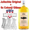 Produktbild: (20,99 EUR/L) Julischka Nim Birnenlikör Sljivovica Mix +6 Cokanji Kroatien