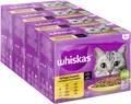 Produktbild: 48x85g Whiskas Katzenfutter Nassfutter Multipack 1+ Geflügel Auswahl in Sauce