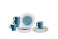 Produktbild: BRUNNER Geschirr-Set Melamin Ess Geschirr Set Lunch, Melamin-/Mineralgemisch, Box 16-teilig Camping Reise Teller Becher