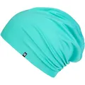 Produktbild: Enter the Complex® Leichte Beanie Mütze, Herren und Damen, Übergangsmütze, Sommer Beanie, Dünne Kopfbedeckung, Baumwolle (Jersey) L/XL, Jade Green