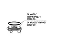 Produktbild: JBL M138492 Cp E4/7/900/1,2 Impeller Cover+Seal, 1000 g