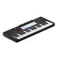 Produktbild: Novation Launchkey Mini 37 [MK4] – Portables USB/MIDI-Controller-Keyboard mit 37 Minitasten und DAW-Integration. Akkord- und Skalenmodi, Drum-Pads und Arpeggiator. Inkl. Music Creation Software-Bundle