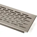 Produktbild: SO-TECH Lüftungsgitter 123867, silber, Aluminium, 225 x 58mm, für alle Türstärken