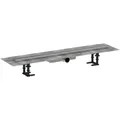 Produktbild: Hansgrohe - Raindrain Compact - Duschrinne 80 Cm, Mit Gitter, Gebürstet Edelstahl 56166800