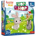 Produktbild: Trefl Erstes Spiel - Hop Hop!, Kinderspiel, Brettspiel, Kinder Spiel, 02435