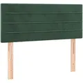 Produktbild: vidaXL Kopfteil Dunkelgrün 80x5x78/88 cm Samt