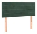 Produktbild: vidaXL Bett Kopfteil Dunkelgrün 80x5x78/88 cm Samt (1-tlg)