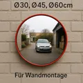 Produktbild: Verkehrsspiegel BESTVIEW 45 cm Überwachungsspiegel Spiegel Sicherheitsspiegel Ausfahrt