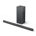 Produktbild: Philips TAB6309 Soundbar 2.1 mit drahtlosem Subwoofer - 2,1 Kanal 320W, DTS Virtual X, Bluetooth 5.4, HDMI ARC, optische Verbindung und USB-Konnektivität - Dunkelgrau