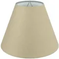 Produktbild: Wogati Lampenschirm Wogati Premium Stehlampe Lampenschirm Konisch beige|goldfarben Ø 9.5 cm