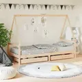 Produktbild: vidaXL Kinderbett mit Schubladen 90x190 cm Massivholz Kiefer