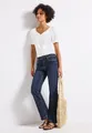 Produktbild: Jeans Blau W28L32 Street One slimfit highwaist bootcut 379185