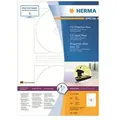 Produktbild: HERMA Special Maxi - Papier - matt - permanent selbstklebend - weiß - 116 mm rund 200 Etikett(en) (100 Bogen x 2)
