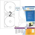 Produktbild: HERMA SPECIAL A4 CD/DVD Etiketten 4460 haftend DIN A4 Weiß 116 x 116 mm 100 Blatt à 2 Etiketten
