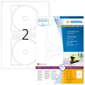 Produktbild: HERMA CD-Etiketten CD-Etik. Maxi, Ø 116 mm 4460 weiß