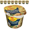 Produktbild: Maggi Fertiggericht 5 Minuten Terrine, Kartoffelbrei mit Creme fraiche, je 53g, 8 Stück