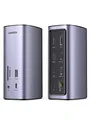 Produktbild: UGREEN USB C Docking Station Triple Display für MacOS und Windows, 2HDMI DP 4K@60Hz, 10Gbps USB Datenports, PD 100W, Ethernet, Audio, SD/TF, 12 IN 1 Dock für MacBook, Surface, Lenovo, Dell, HP usw.