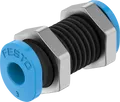 Produktbild: FESTO 153375 - Steckverbindung, Schott, Schlauch-Außen-Ø 3 mm <> Ø 3 mm